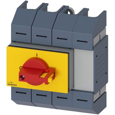 Siemens 3KD0343-2LG20-3 - Commutateur - 63A, 4 pôles, IP10 - Publicité Siemens 3KD0343-2LG20-3 - Commutateur - 63A, 4 pôles, IP10 - Publicité