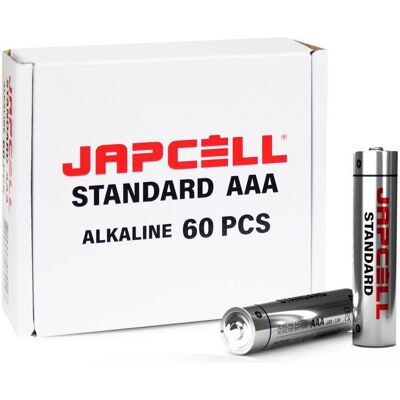 Japcell Standard (1 pcs, AAA), Batteries + piles - Publicité Japcell Standard (1 pcs, AAA), Batteries + piles - Publicité