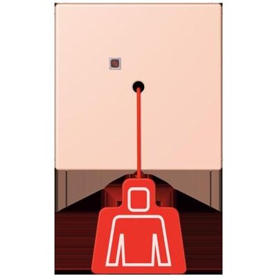 JUNG Bouton-poussoir à tirette, Bouton + interrupteur, Rouge - Publicité JUNG Bouton-poussoir à tirette, Bouton + interrupteur, Rouge - Publicité