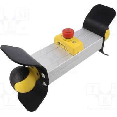 ABB - 2TLA020007R6900 - Noir - Jaune - Two-Hand Control - Publicité ABB - 2TLA020007R6900 - Noir - Jaune - Two-Hand Control - Publicité