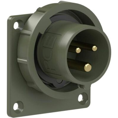 PCE, Prise + connecteur, PC Electric 6132-6.u CEE Anbaustecker 16 A 3polig 1 St. Publicité PCE, Prise + connecteur, PC Electric 6132-6.u CEE Anbaustecker 16 A 3polig 1 St. Publicité