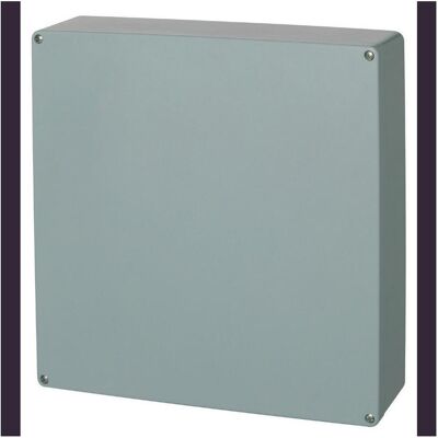 Boîtier en polyester Fibox P 404012 - Boîtier électrique, IP66/67, Gris argent - Publicité Boîtier en polyester Fibox P 404012 - Boîtier électrique, IP66/67, Gris argent - Publicité