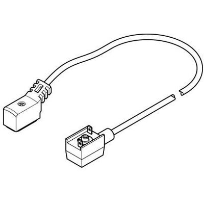 Festo 8047681 Câble de raccordement pour capteur ou actionneur, 20,00 cm, nombre de pôles : 2, 1 pièce, Câble + prise électronique - Publicité Festo 8047681 Câble de raccordement pour capteur ou actionneur, 20,00 cm, nombre de pôles : 2, 1 pièce, Câble + prise électronique - Publicité