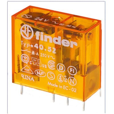 Finder Modèle 40.52.8.240.0000 Relais - 240V AC, DPDT, 8A - Publicité Finder Modèle 40.52.8.240.0000 Relais - 240V AC, DPDT, 8A - Publicité