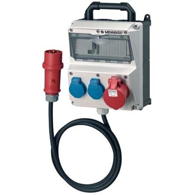 Mennekes Men 920035 Combiné de Prises - IP44 Protection - Publicité Mennekes Men 920035 Combiné de Prises - IP44 Protection - Publicité