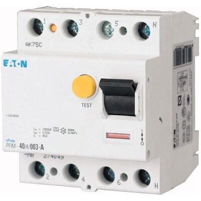 Eaton Jordon 25A 4P 30mA RCD - Disjoncteur différentiel - Publicité Eaton Jordon 25A 4P 30mA RCD - Disjoncteur différentiel - Publicité