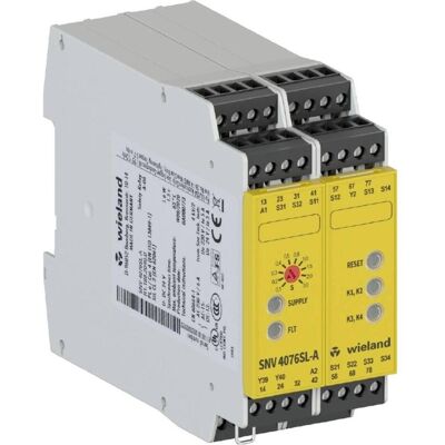Wieland - SNV4076SL-A30S DC24V - 3ch - Moniteur de circuit - Publicité Wieland - SNV4076SL-A30S DC24V - 3ch - Moniteur de circuit - Publicité