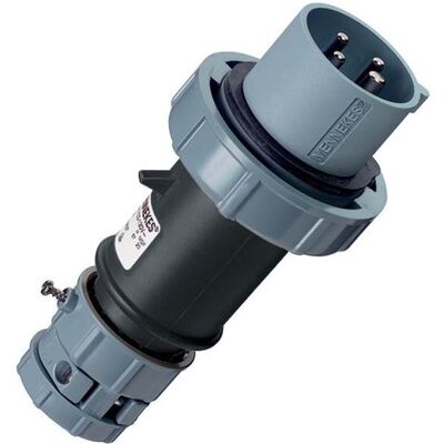 Mennekes, Prise + connecteur, MEN 3810 16A4P 7H500V Connecteur PowerTOP IP67 HW/VN - Publicité Mennekes, Prise + connecteur, MEN 3810 16A4P 7H500V Connecteur PowerTOP IP67 HW/VN - Publicité