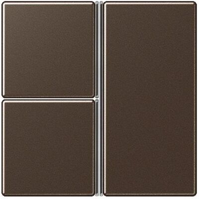 JUNG, Accessoires Gamme d'interrupteurs, Bouton 3t commutation/variation A mokka glz A403TSAMO - Publicité JUNG, Accessoires Gamme d'interrupteurs, Bouton 3t commutation/variation A mokka glz A403TSAMO - Publicité