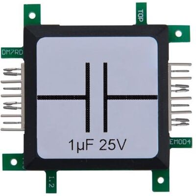 ALLNET BrickRknowledge Condensateur 1μF 25V - Composant Électronique - Publicité ALLNET BrickRknowledge Condensateur 1μF 25V - Composant Électronique - Publicité