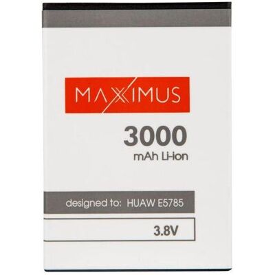 Huawei BATTERY MAXXIMUS E5785 3000mAh MODEM HB824666RBC (1 pcs, Spécifique à l'appareil, 3000 mAh), Batteries + piles - Publicité Huawei BATTERY MAXXIMUS E5785 3000mAh MODEM HB824666RBC (1 pcs, Spécifique à l'appareil, 3000 mAh), Batteries + piles - Publicité