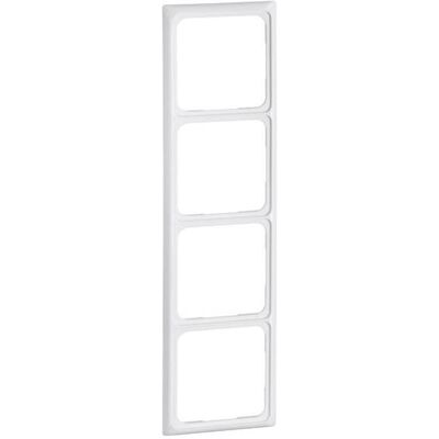 Peha, Accessoires Gamme d'interrupteurs, Cadre 4f ws glz STANDARD Kst f.GEB-K D 80.574.03 - Publicité Peha, Accessoires Gamme d'interrupteurs, Cadre 4f ws glz STANDARD Kst f.GEB-K D 80.574.03 - Publicité
