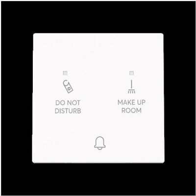 Busch-Jaeger, Sonnette + interphone, BJ 2029/12 UC-44M Bouton-poussoir de sonnette DND/MUR - Publicité Busch-Jaeger, Sonnette + interphone, BJ 2029/12 UC-44M Bouton-poussoir de sonnette DND/MUR - Publicité