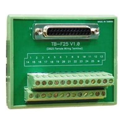 Moxa TB-F25 - Terminal de câblage DB25 femelle pour rail DIN, Câble + prise électronique - Publicité Moxa TB-F25 - Terminal de câblage DB25 femelle pour rail DIN, Câble + prise électronique - Publicité