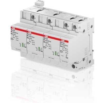 ABB, Protection contre les surtensions, OVR T2 3N 40-440s P TS QS SPD T2 avec 2CTB815704R3700 - Publicité ABB, Protection contre les surtensions, OVR T2 3N 40-440s P TS QS SPD T2 avec 2CTB815704R3700 - Publicité