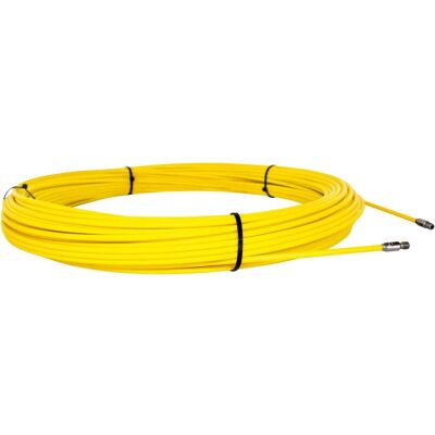 Runpotec, Système de tirage de câbles, RUNPO 20314 Ruban de tirage en fibre de verre de rechange 4,5mm 60m (60 m) - Publicité Runpotec, Système de tirage de câbles, RUNPO 20314 Ruban de tirage en fibre de verre de rechange 4,5mm 60m (60 m) - Publicité