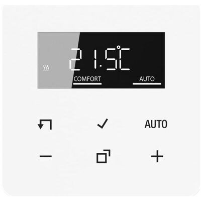JUNG CD1790DWW, Thermostat, Blanc - Publicité JUNG CD1790DWW, Thermostat, Blanc - Publicité