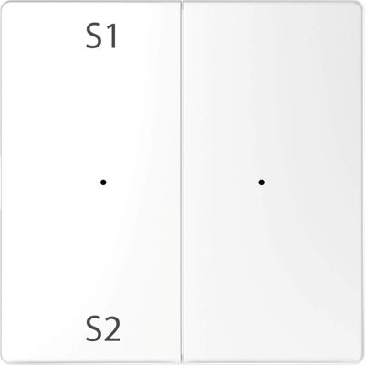 Merten, Accessoires Gamme d'interrupteurs, Bascules pour module bouton-poussoir double (scène1/2, MEG5226-6035) - Publicité Merten, Accessoires Gamme d'interrupteurs, Bascules pour module bouton-poussoir double (scène1/2, MEG5226-6035) - Publicité