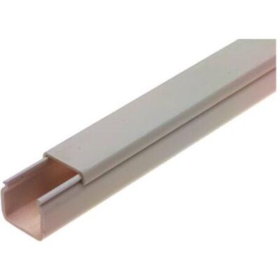 OBO WDK40090LGR - Canal de câbles PVC 2m - Gris - Publicité OBO WDK40090LGR - Canal de câbles PVC 2m - Gris - Publicité