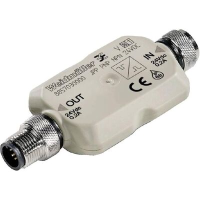 Weidmüller Inverseur de niveau, Câble + prise électronique, Gris - Publicité Weidmüller Inverseur de niveau, Câble + prise électronique, Gris - Publicité