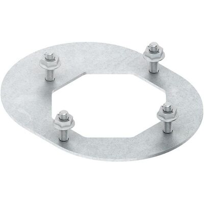 Niedax NIE ESAP133 Plaque d'adaptation à la bande DIN EN 10346, Accessoires électroniques + boîtier, Argent - Publicité Niedax NIE ESAP133 Plaque d'adaptation à la bande DIN EN 10346, Accessoires électroniques + boîtier, Argent - Publicité