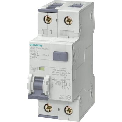 Siemens 5SU1354-7GV16 Interrupteur différentiel - 16A/30mA - Publicité Siemens 5SU1354-7GV16 Interrupteur différentiel - 16A/30mA - Publicité