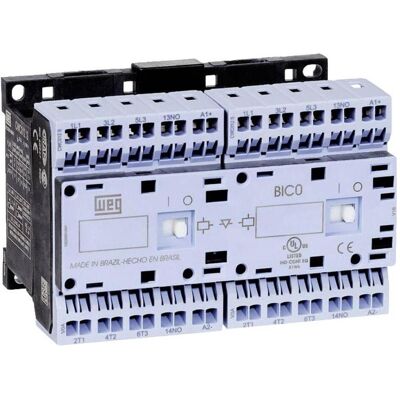 WEG CWCI012-01-30D24S Contacteur-inverseur - Reversing Contactor - IEC 60947 Standard - Publicité WEG CWCI012-01-30D24S Contacteur-inverseur - Reversing Contactor - IEC 60947 Standard - Publicité