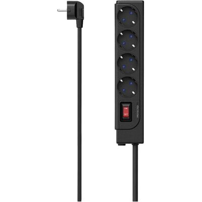Hama Multiprise, 00223166 Prises multiples avec interrupteur Noir Protection 1 pc. (4x, 1.50 m) - Publicité Hama Multiprise, 00223166 Prises multiples avec interrupteur Noir Protection 1 pc. (4x, 1.50 m) - Publicité