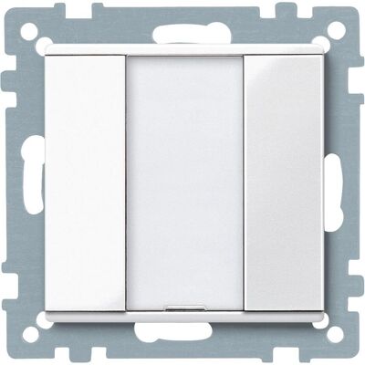 Merten 617119 Interrupteur électrique blanc, Bouton + interrupteur, Blanc - Publicité Merten 617119 Interrupteur électrique blanc, Bouton + interrupteur, Blanc - Publicité