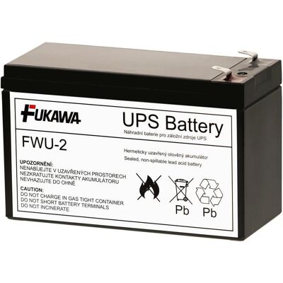 Fiamm Baterie RBC2 - FUKAWA-FWU2 nùhrada do UPS (1 pcs, Spécifique à l'appareil, 7200 mAh), Batteries + piles - Publicité Fiamm Baterie RBC2 - FUKAWA-FWU2 nùhrada do UPS (1 pcs, Spécifique à l'appareil, 7200 mAh), Batteries + piles - Publicité