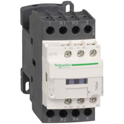 Contacteur Schneider Electric LC1D 4 pôles 24 V CA - Contacteur - Publicité Contacteur Schneider Electric LC1D 4 pôles 24 V CA - Contacteur - Publicité