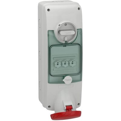 Schneider Electric SE PKB63R535 W - Prise IP65 63A 400V - Publicité Schneider Electric SE PKB63R535 W - Prise IP65 63A 400V - Publicité
