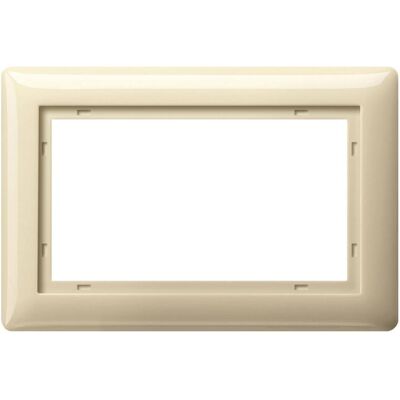 Gira, Accessoires Gamme d'interrupteurs, Cadre de finition 1,5f Standard 55 Blanc crème 100101 - Publicité Gira, Accessoires Gamme d'interrupteurs, Cadre de finition 1,5f Standard 55 Blanc crème 100101 - Publicité