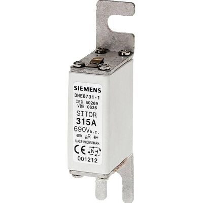 Siemens 3NE8701-1 Cartouche-fusible - 32A, 690V, NH000 - Publicité Siemens 3NE8701-1 Cartouche-fusible - 32A, 690V, NH000 - Publicité
