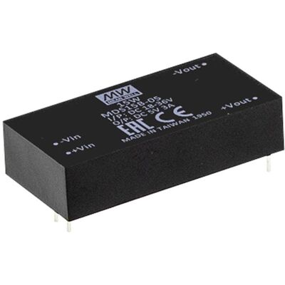 Mean Well MDS15C-05 Convertisseur 48V à 5V DC/DC - Alimentation - Publicité Mean Well MDS15C-05 Convertisseur 48V à 5V DC/DC - Alimentation - Publicité