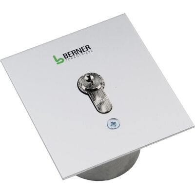 Berner SLÜ24/2 Interrupteur en métal avec clés - IP54, 240V - Publicité Berner SLÜ24/2 Interrupteur en métal avec clés - IP54, 240V - Publicité