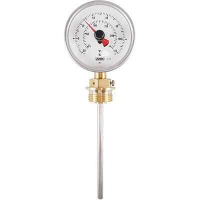 Jumo 00483589 Thermomètre bimétallique - Bimetal Thermometer - Publicité Jumo 00483589 Thermomètre bimétallique - Bimetal Thermometer - Publicité