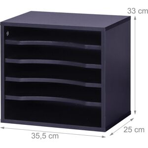 Relaxdays, Archivage + classement, Organisateur de bureau (33 x 23 cm) - Publicité Relaxdays, Archivage + classement, Organisateur de bureau (33 x 23 cm) - Publicité