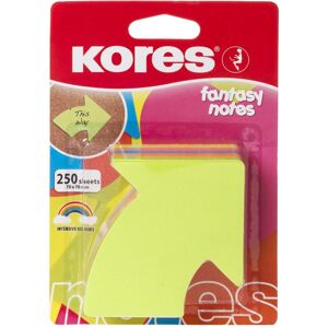 Kores, Notes adhésives, Notes adhésives (70 x 70 mm) - Publicité Kores, Notes adhésives, Notes adhésives (70 x 70 mm) - Publicité