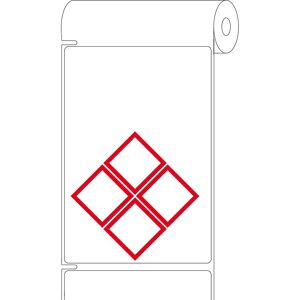 Brady, Rouleau d’étiquettes, THTCLP-L-L4B-7594-0.2-SC, polypropylène, blanc, brillant, 105.00 x 155.00 mm, mise en page L4B (4 ro (10.50 cm) - Publicité Brady, Rouleau d’étiquettes, THTCLP-L-L4B-7594-0.2-SC, polypropylène, blanc, brillant, 105.00 x 155.00 mm, mise en page L4B (4 ro (10.50 cm) - Publicité