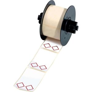 Brady, Rouleau d’étiquettes, MNK-CLP-75x110-L2-B7610-0.3, papier, blanc, mat, 75.00 x 110.00 mm, mise en page L2 (2 losanges (7.50 cm) - Publicité Brady, Rouleau d’étiquettes, MNK-CLP-75x110-L2-B7610-0.3, papier, blanc, mat, 75.00 x 110.00 mm, mise en page L2 (2 losanges (7.50 cm) - Publicité