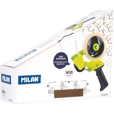Teka, Distributeur de ruban adhésif, Säuregelber MILAN-Packbandabroller - Publicité Teka, Distributeur de ruban adhésif, Säuregelber MILAN-Packbandabroller - Publicité