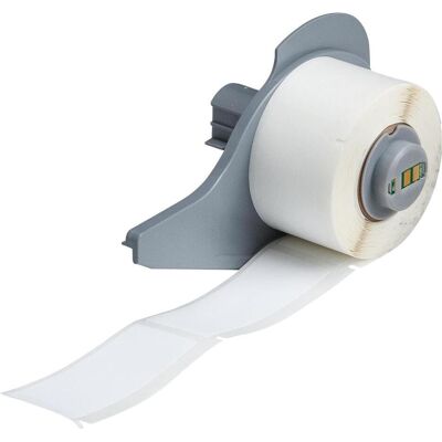 Brady, Rouleau d’étiquettes, M7-21-499, Tissu de nylon, blanc, mat, 25.40 x 63.50 mm, permanent (100 p.) (33.32 mm) - Publicité Brady, Rouleau d’étiquettes, M7-21-499, Tissu de nylon, blanc, mat, 25.40 x 63.50 mm, permanent (100 p.) (33.32 mm) - Publicité