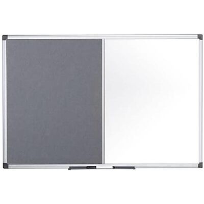 Bi-Office Tableau Blanc et Panneau MAYA KOMBI 150x120cm - Publicité Bi-Office Tableau Blanc et Panneau MAYA KOMBI 150x120cm - Publicité