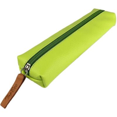 BEE, Trousse, Trousse à crayons Bee-bee Trousse à crayons teckel éco-cuir pastel citron vert - Publicité BEE, Trousse, Trousse à crayons Bee-bee Trousse à crayons teckel éco-cuir pastel citron vert - Publicité
