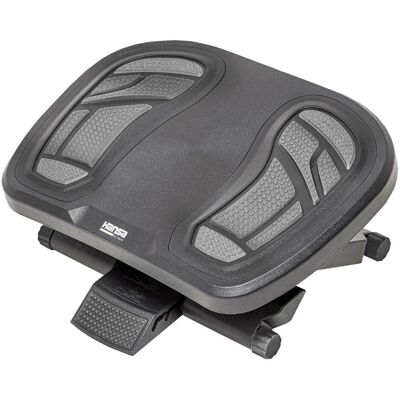Hansa Repose-pieds, Repose-pieds Footness Comfort DUO noir plastique - Publicité Hansa Repose-pieds, Repose-pieds Footness Comfort DUO noir plastique - Publicité