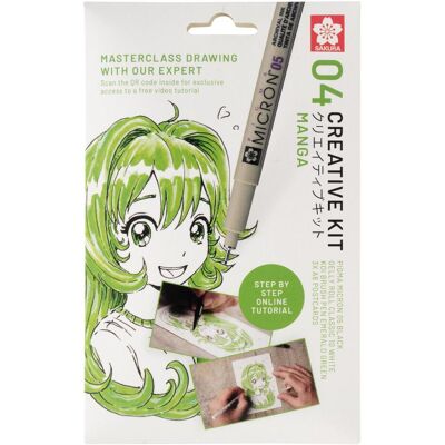 Sakura - Kit créatif pour manga - Publicité Sakura - Kit créatif pour manga - Publicité