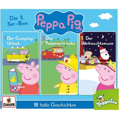 Europa Peppa Pig - 3 boîte (F7-9), Livres audio - Publicité Europa Peppa Pig - 3 boîte (F7-9), Livres audio - Publicité