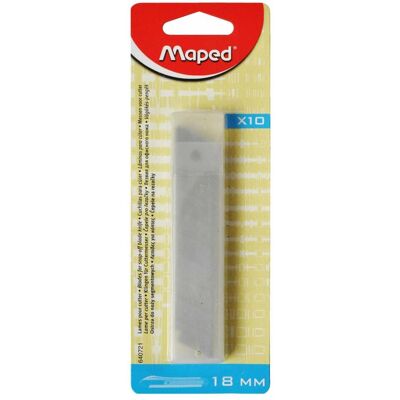 Maped, Cutter, Lames de rechange Cutter (Lame de rechange) - Publicité Maped, Cutter, Lames de rechange Cutter (Lame de rechange) - Publicité