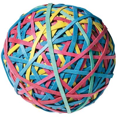 Alco, Élastique, Boule en caoutchouc (320 pcs) - Publicité Alco, Élastique, Boule en caoutchouc (320 pcs) - Publicité